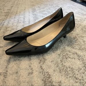 Calvin Klein Patent Kitten Heels
